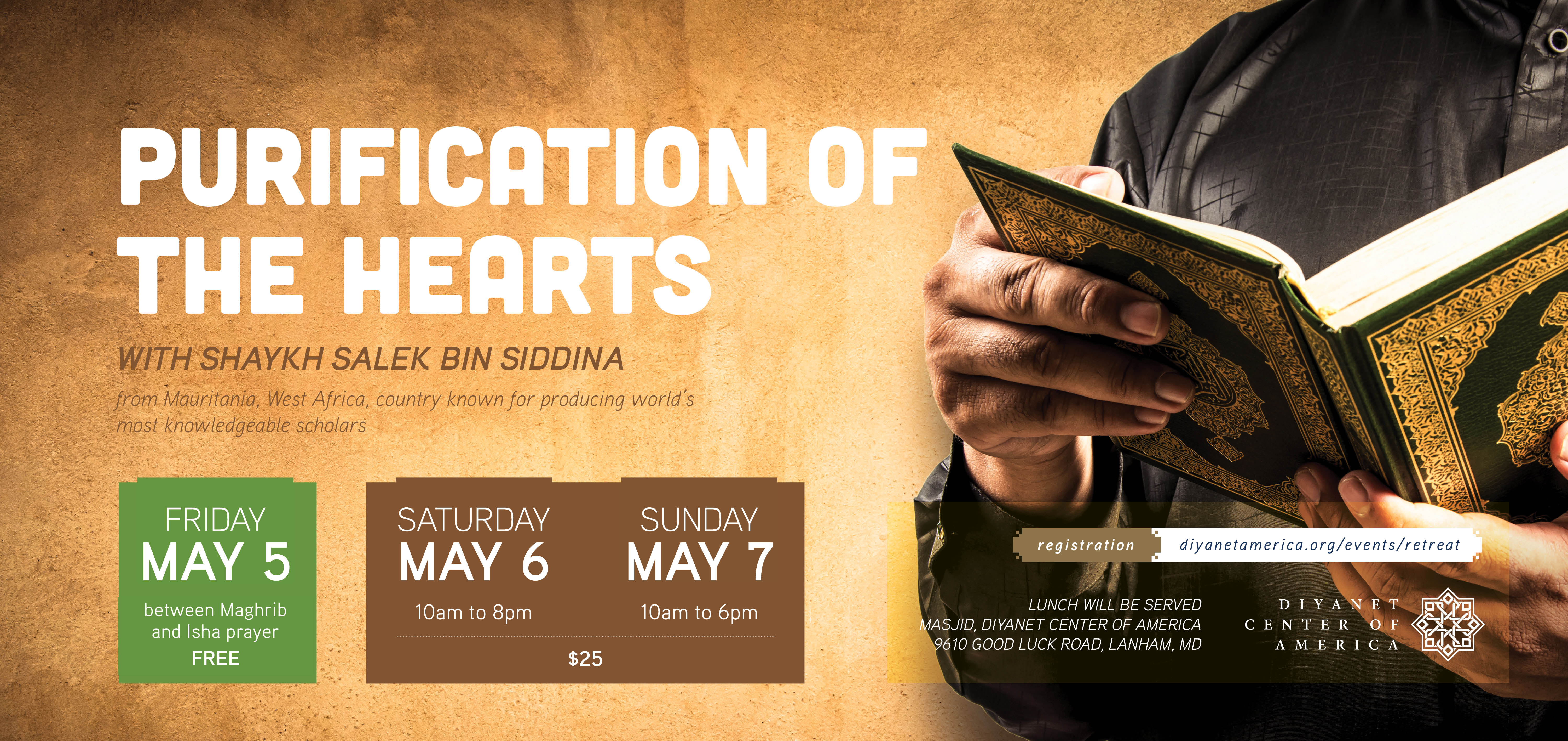 Purification of the Hearts with Shaykh Salek bin Siddina