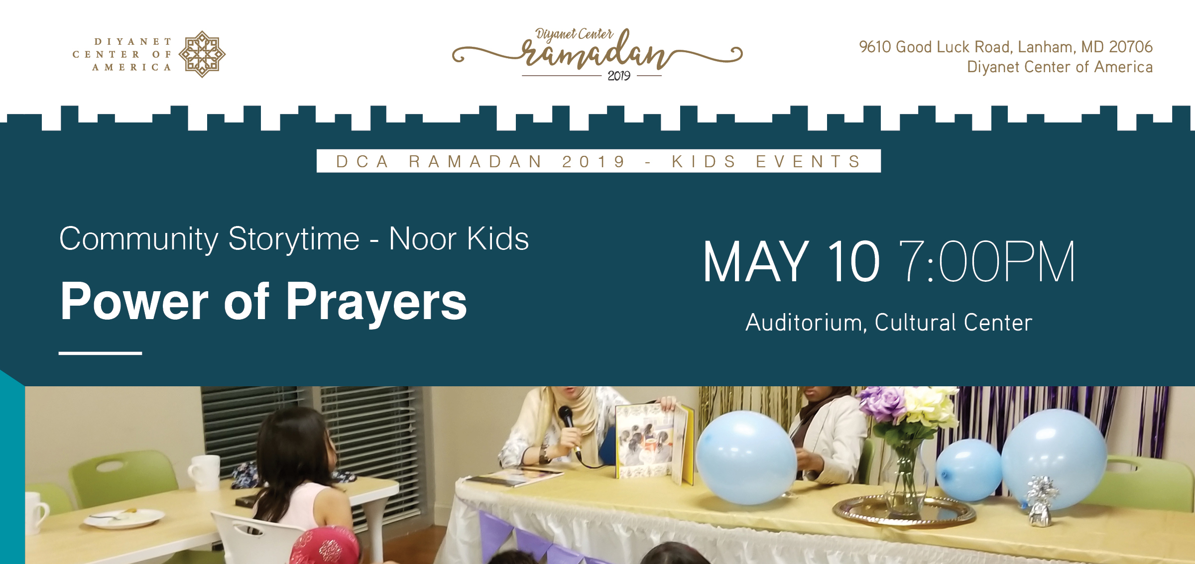 'Power of Prayers' Community Story Time with Noor Kids