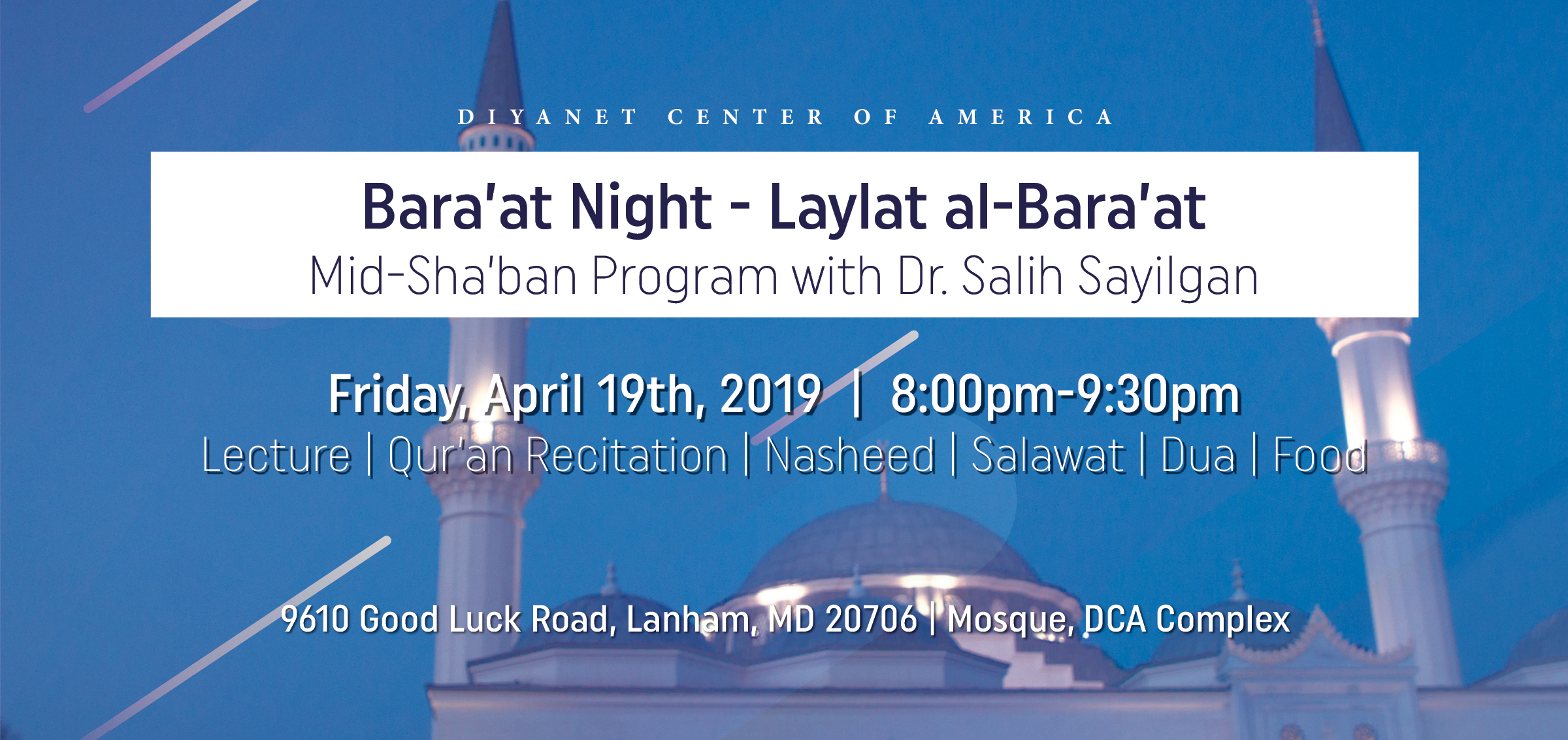 Bara'at Night - Laylat al-Bara'at Mid-Sha'ban Program