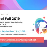 DCA Sunday School Fall Semester 2019