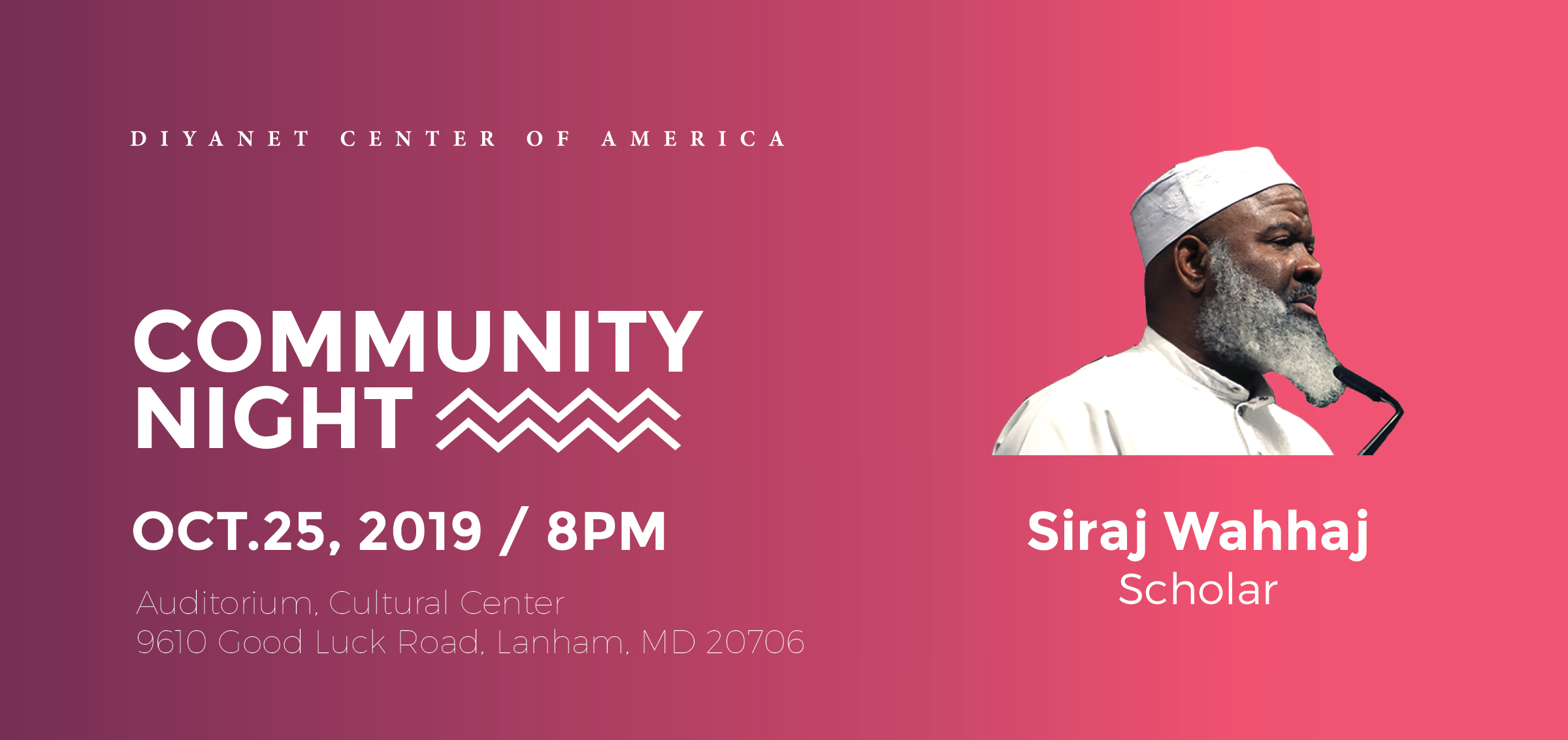 Community Night with Imam Siraj Wahhaj