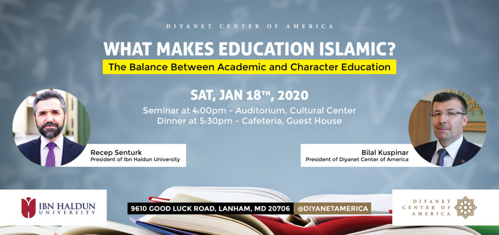 What makes education Islamic? « Diyanet Center of America
