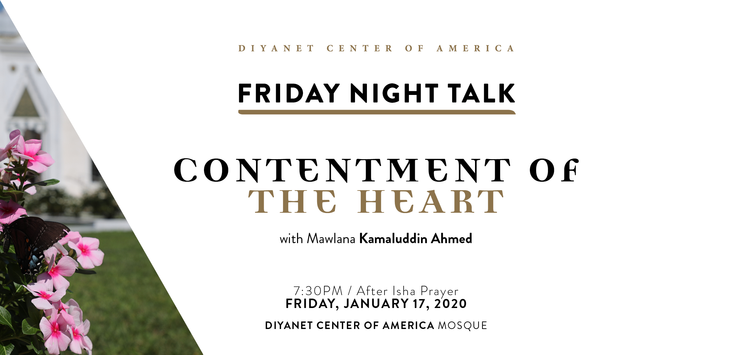 The contentment of the Heart - Friday Night Talk with Shaykh Kamaluddin Ahmed