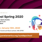 DCA Sunday School Spring Semester 2020