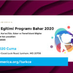 DCA Dil, Tarih ve Kültür Eğitimi Programı Bahar 2020
