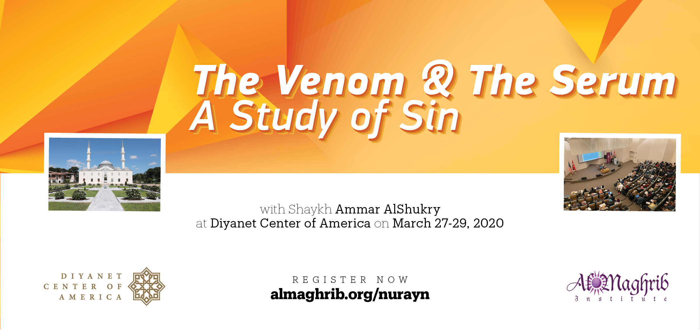 The Venom & The Serum: A Study of Sin Conference