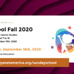 DCA Sunday School Fall Semester 2020