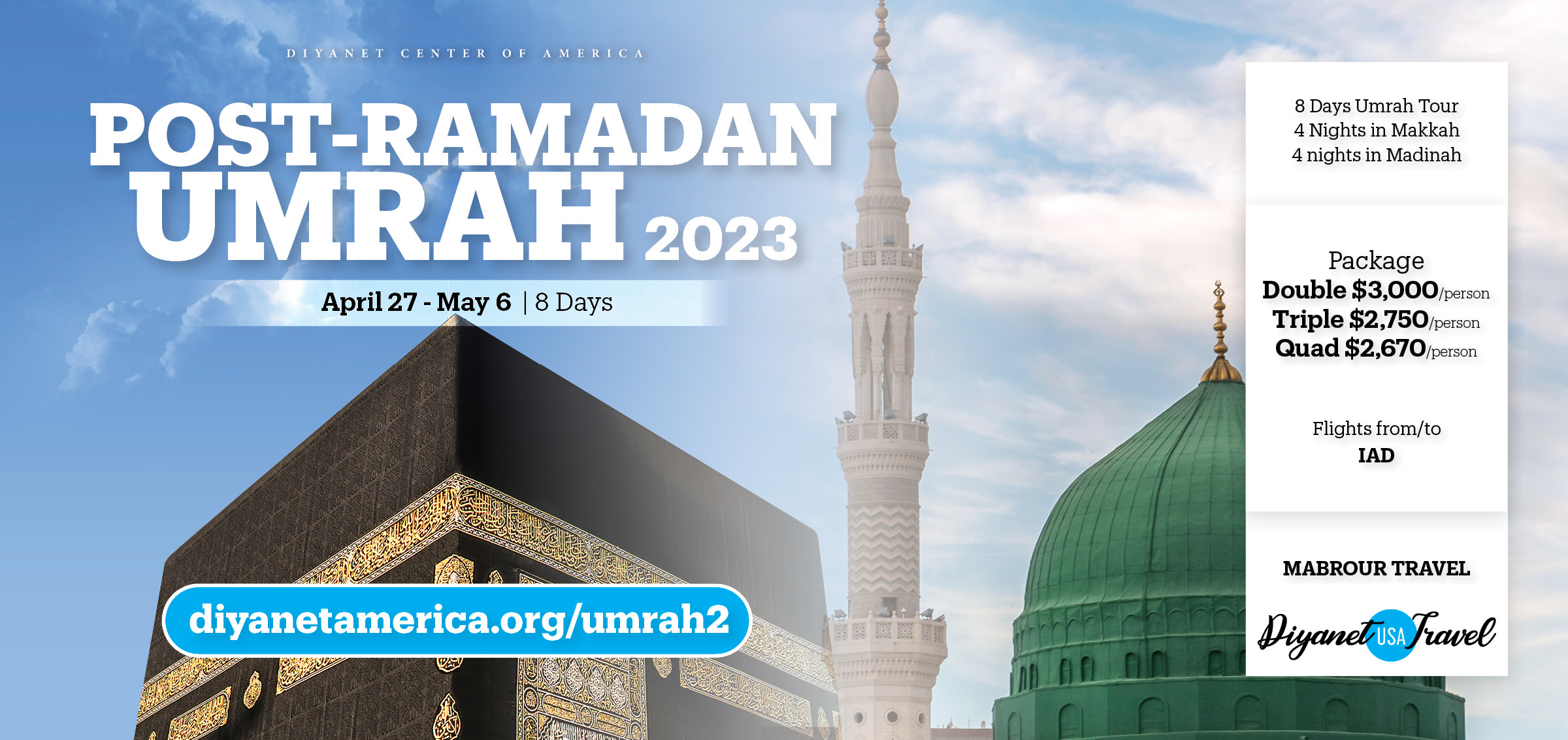 Post-Ramadan Umrah 2023 | Registration