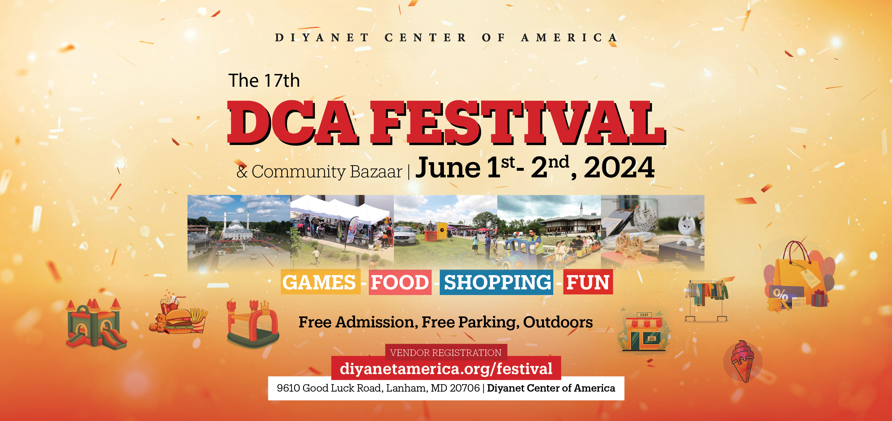 17th DCA Festival & Community Bazaar (POSTPONED, NEW DATE)