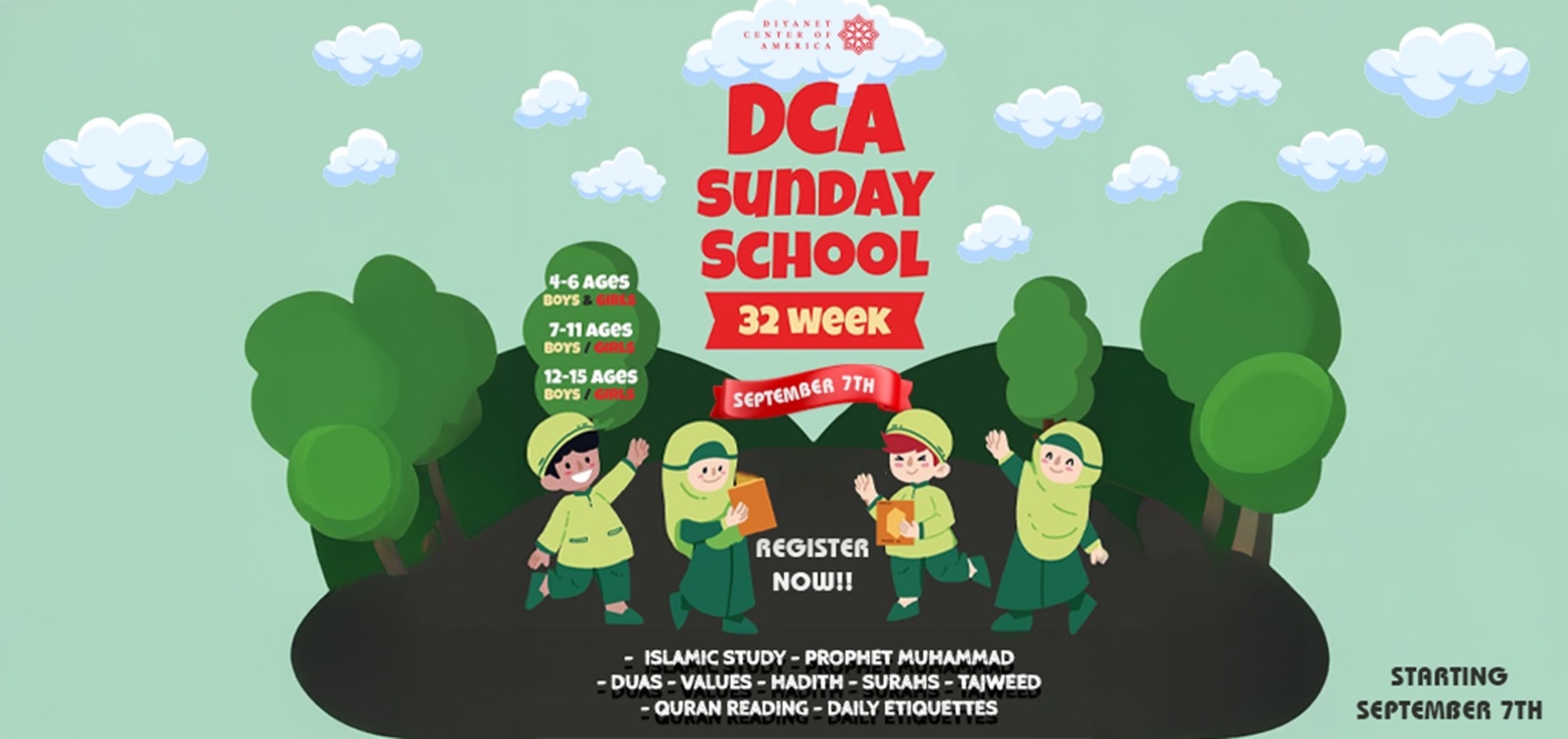 DCA Sunday School 2025-2026