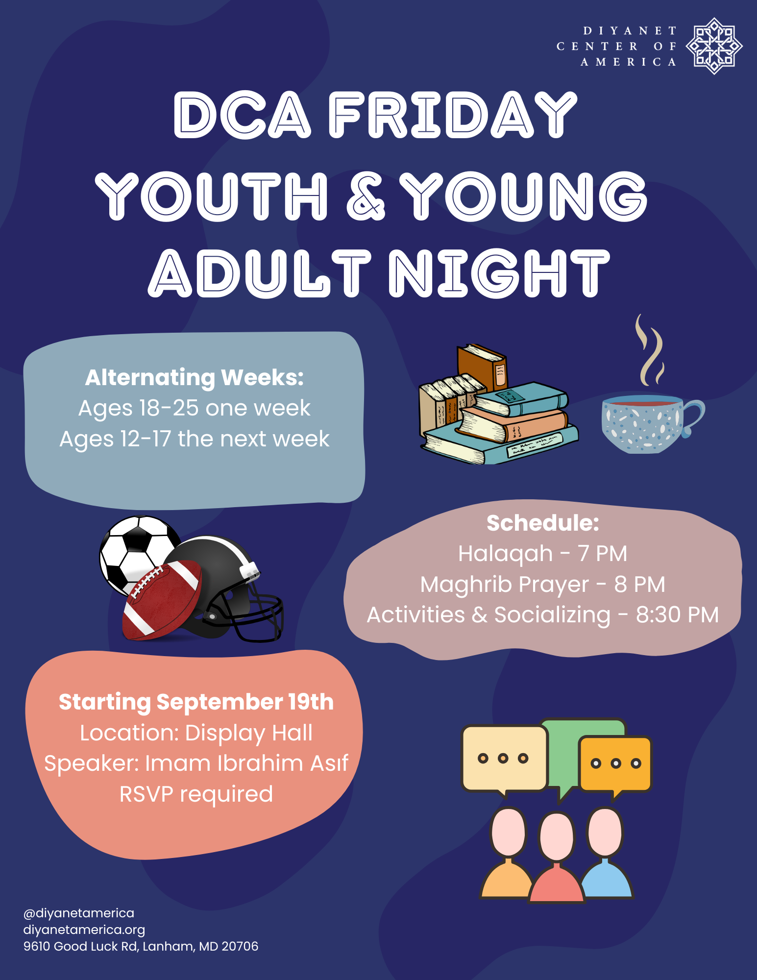 DCA Friday Youth & Young Adult Night