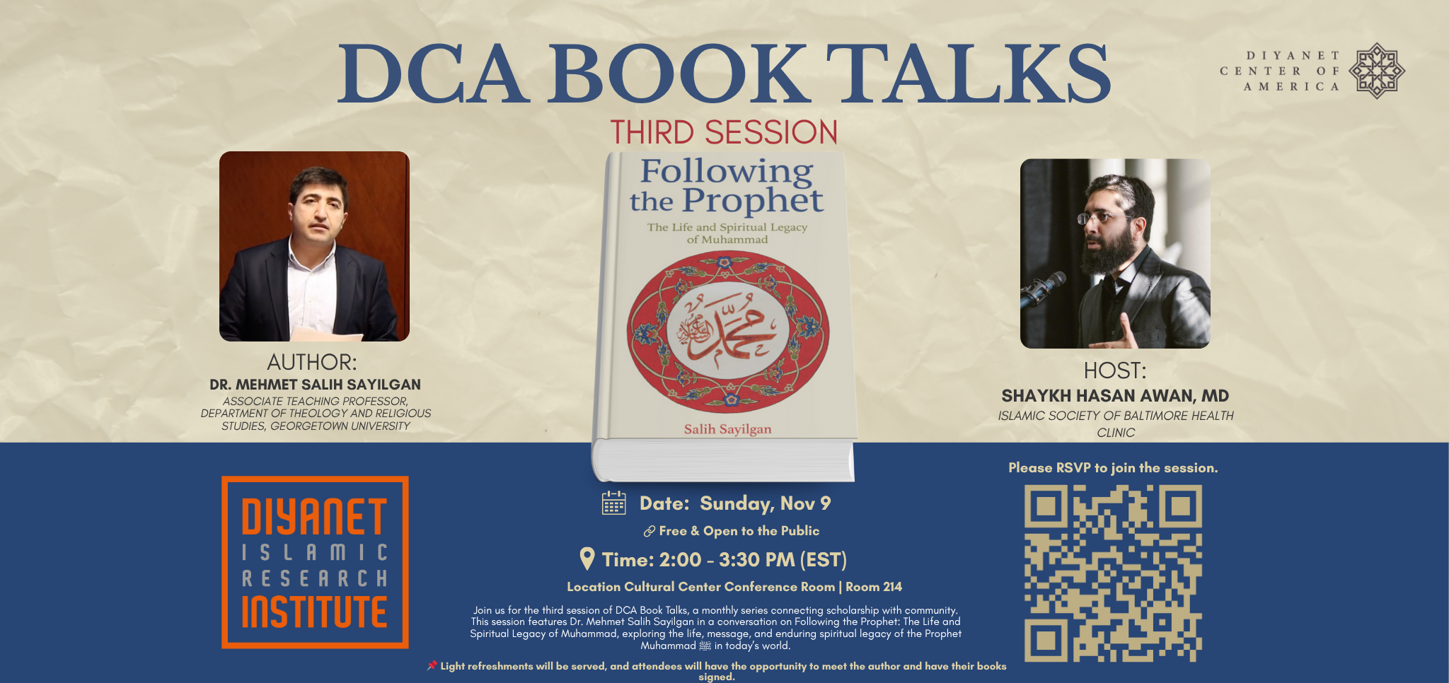 DCA BOOK TALKS image