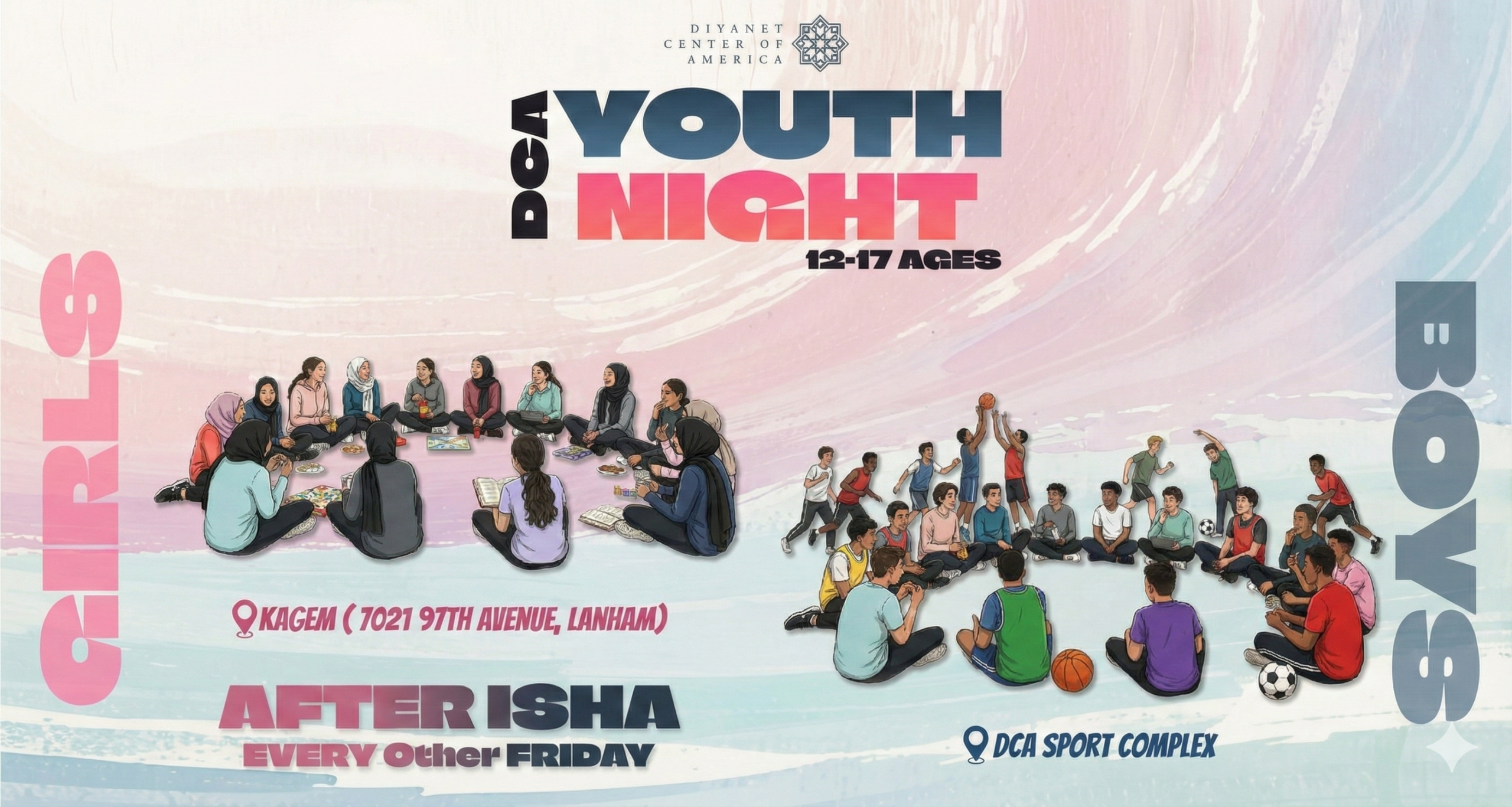 DCA Youth Night Flyer