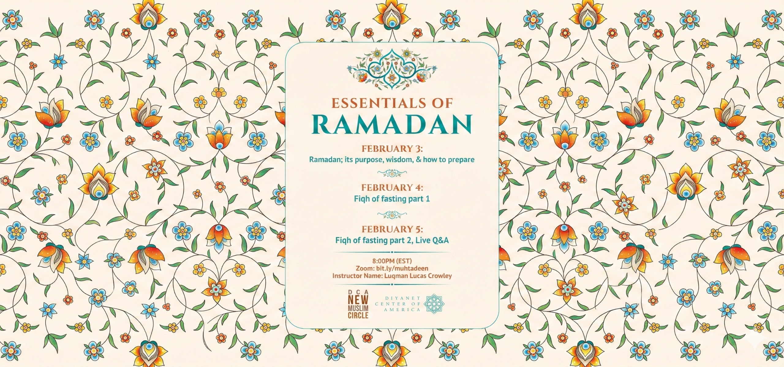 Ramadan Essentials Flyer