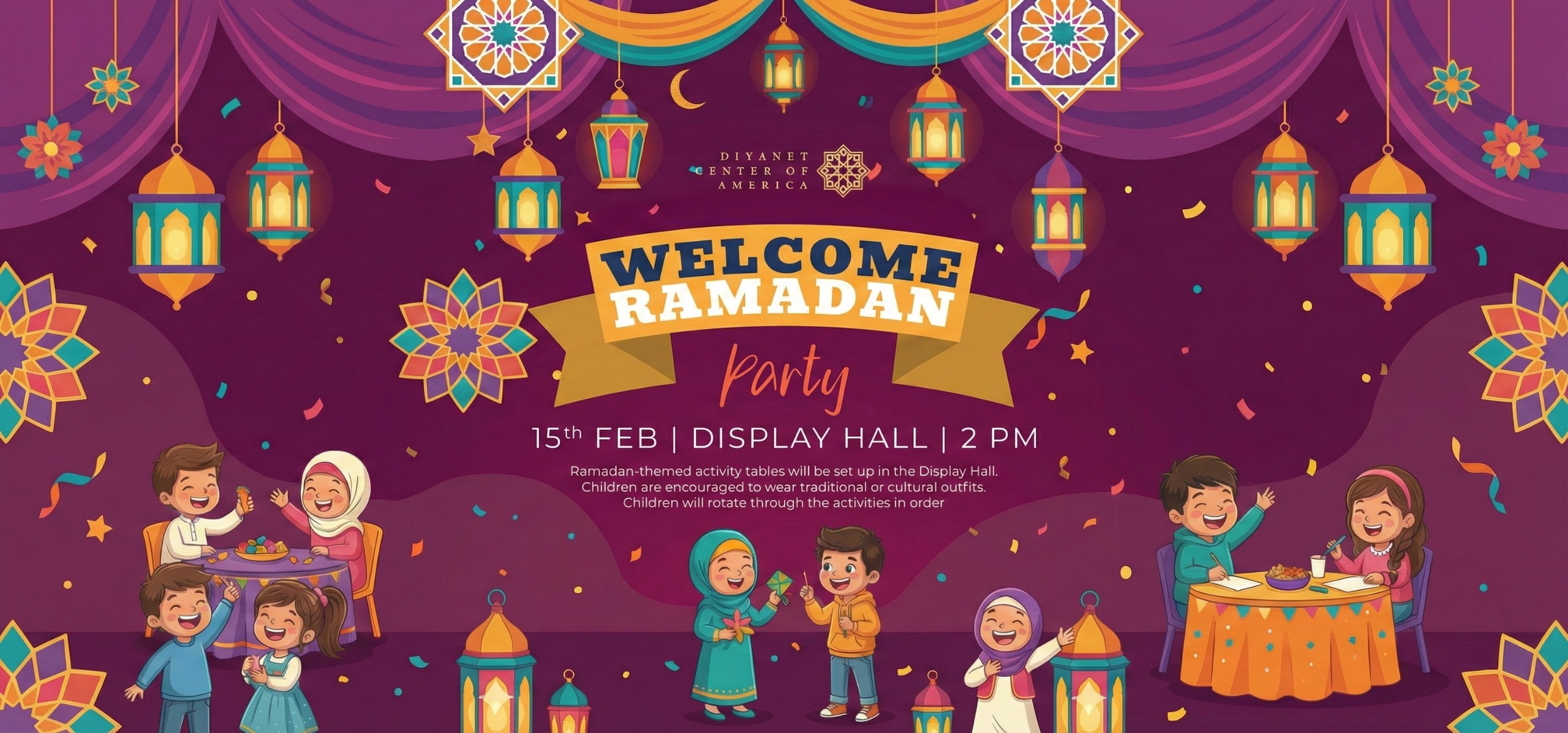 Ramadan Party Flyer Desktop