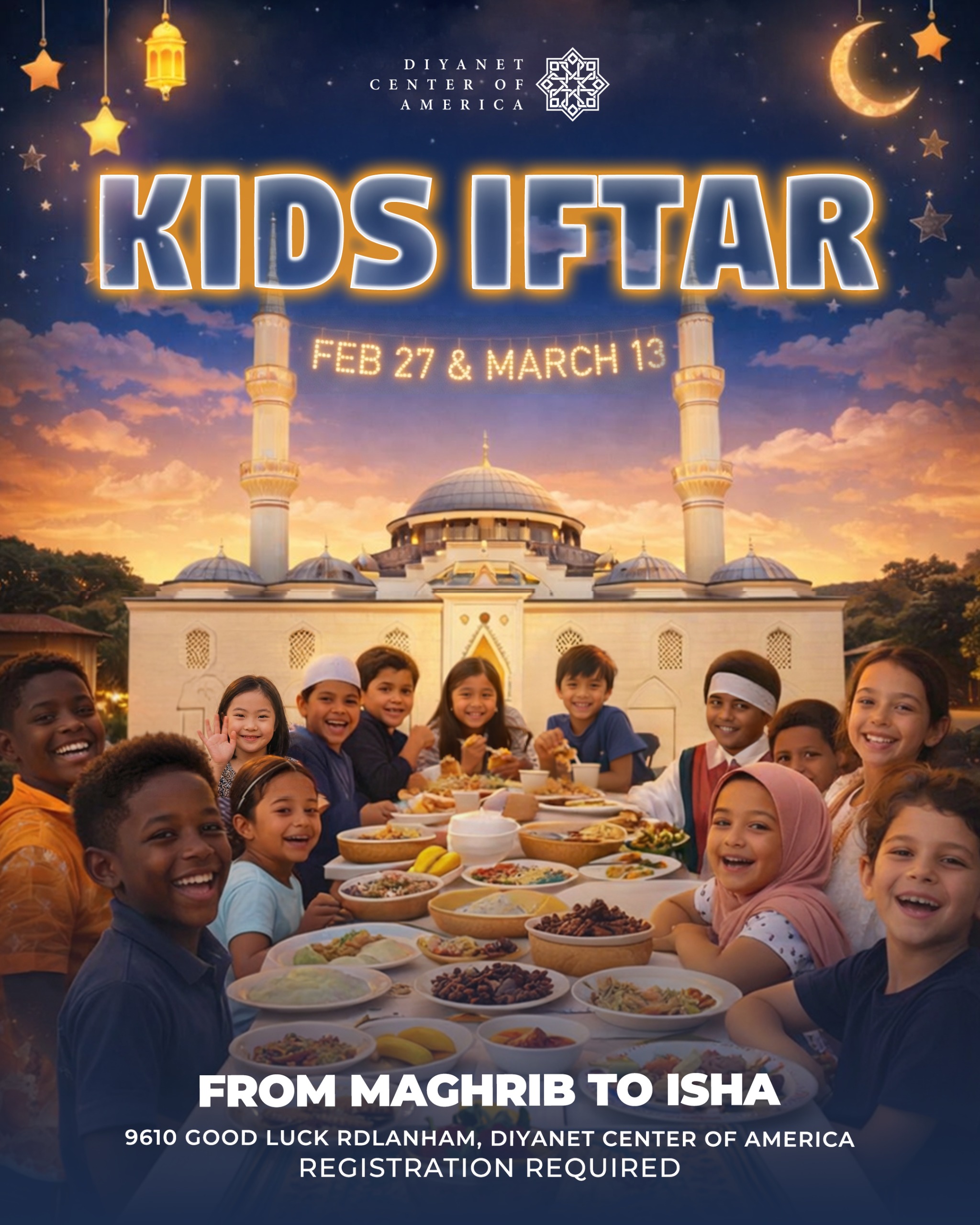 Kids Iftar Flyer