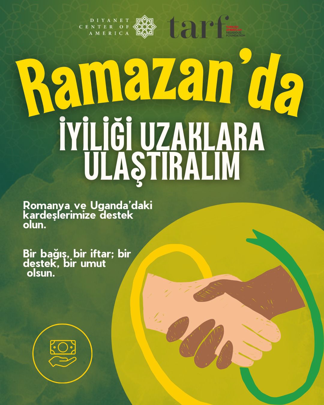 Ramadan Donation for Romania and Uganda