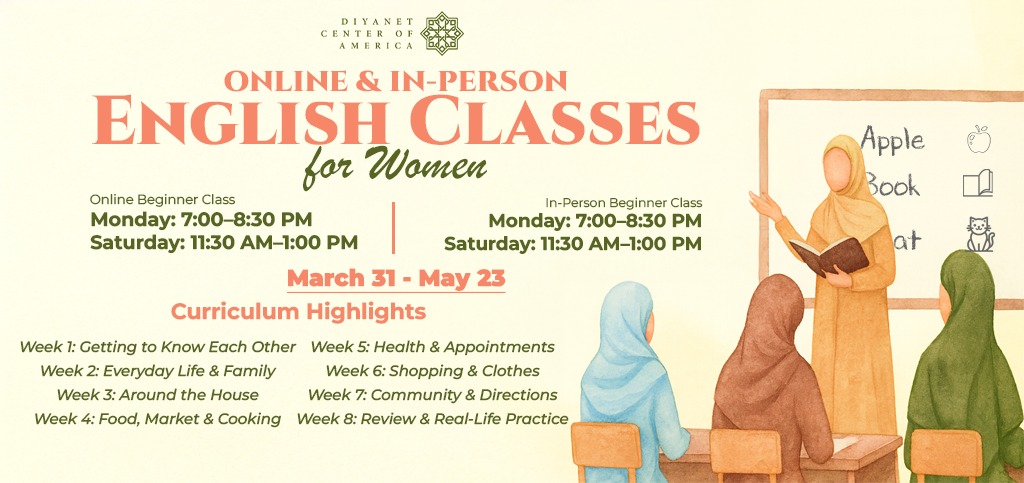 Online and In-Person English Classes for Women