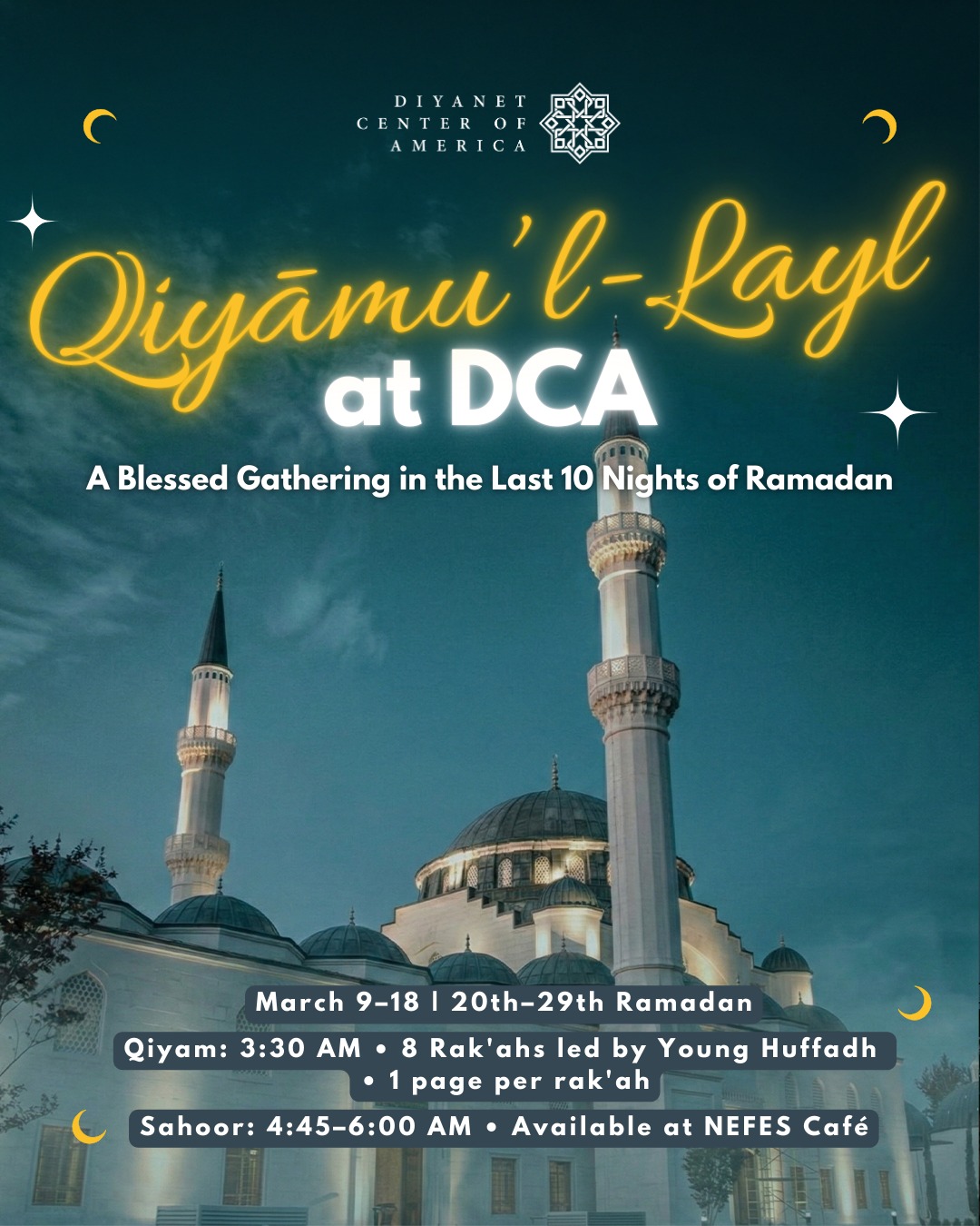 Qiyāmu’l-Layl Flyer