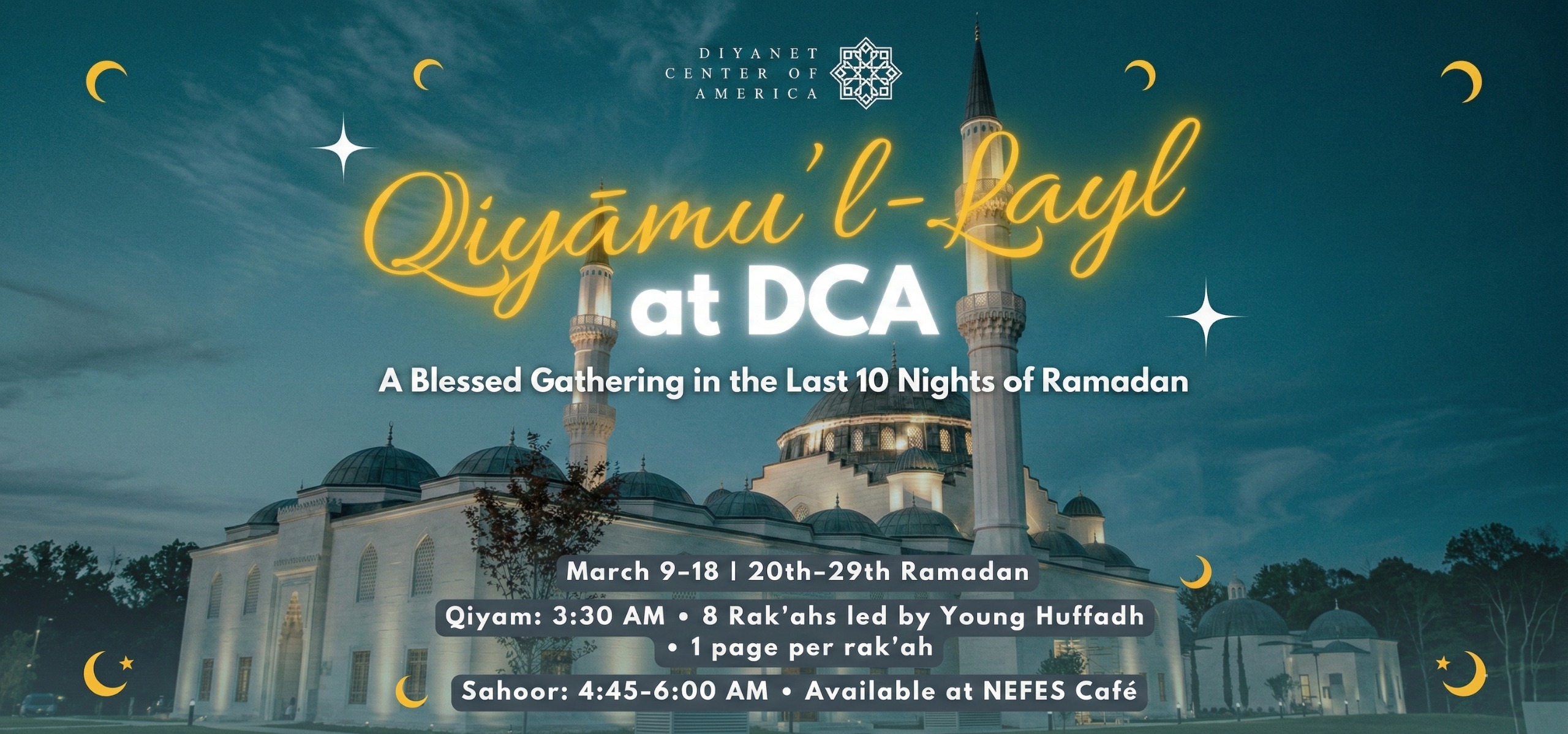 Qiyāmu'l-Layl at DCA