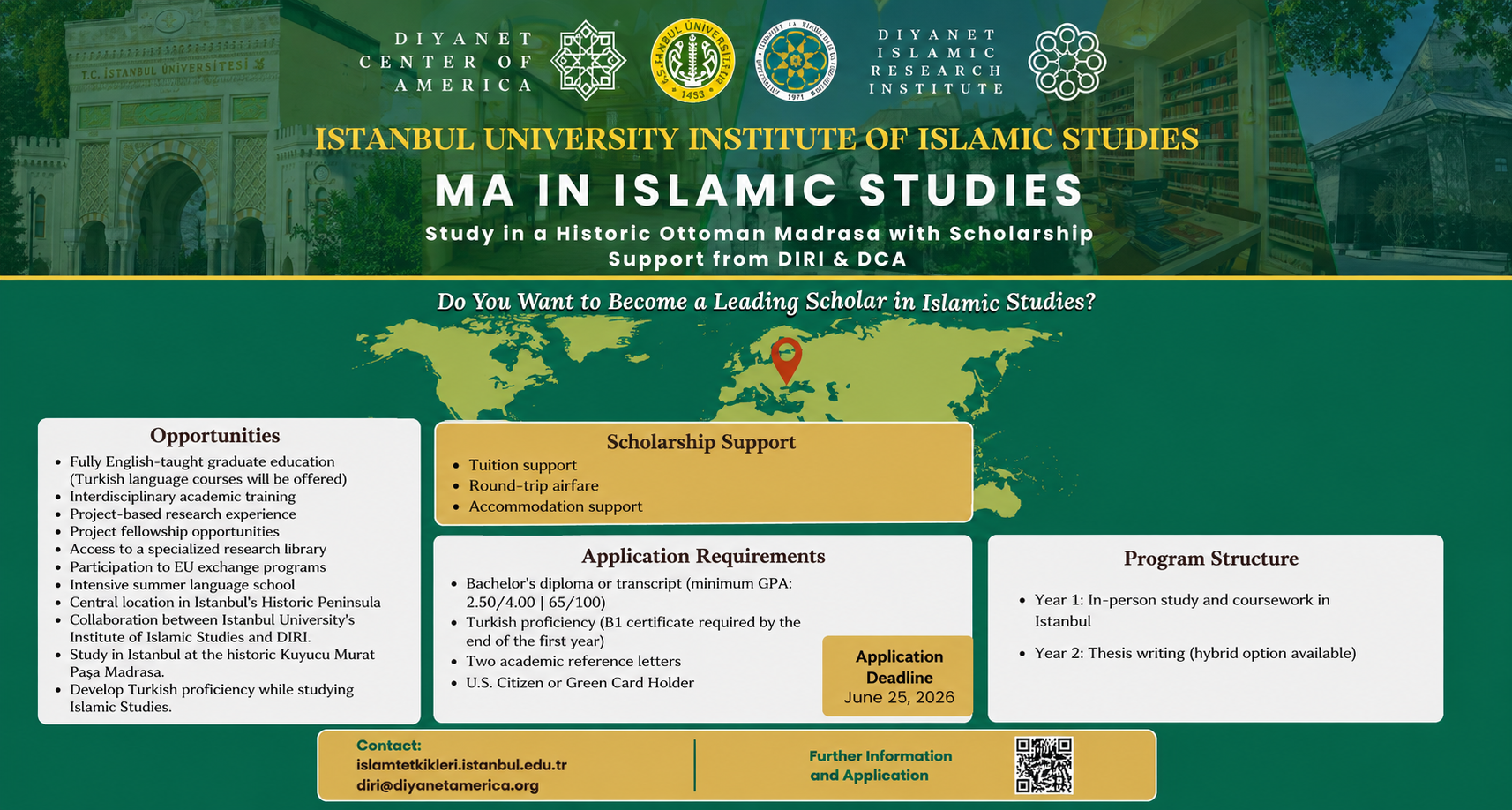 MA in Islamic Studies