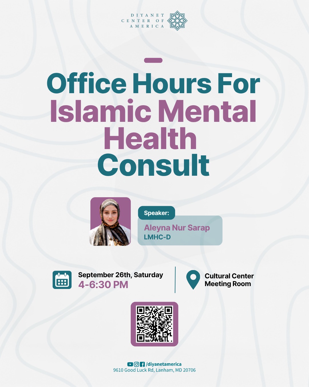 Office Hours Islamic Mental Health Consult