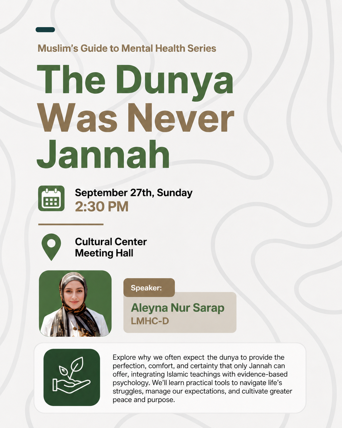 The Dunya Was Never Jannah
