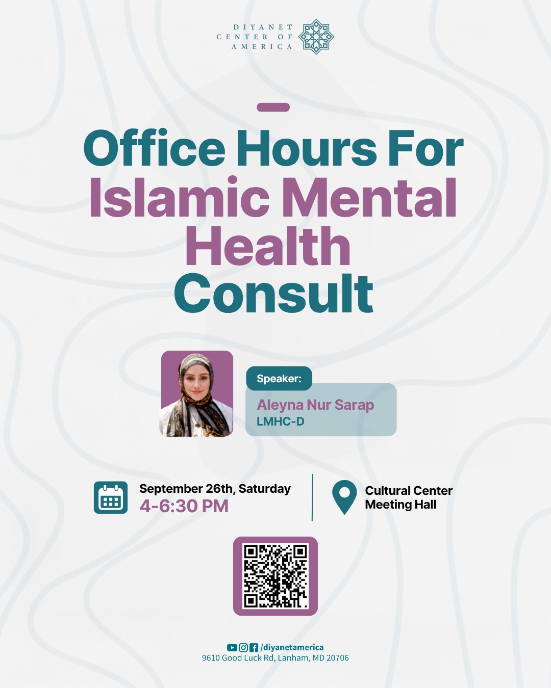 Office Hours Islamic Mental Health Consult