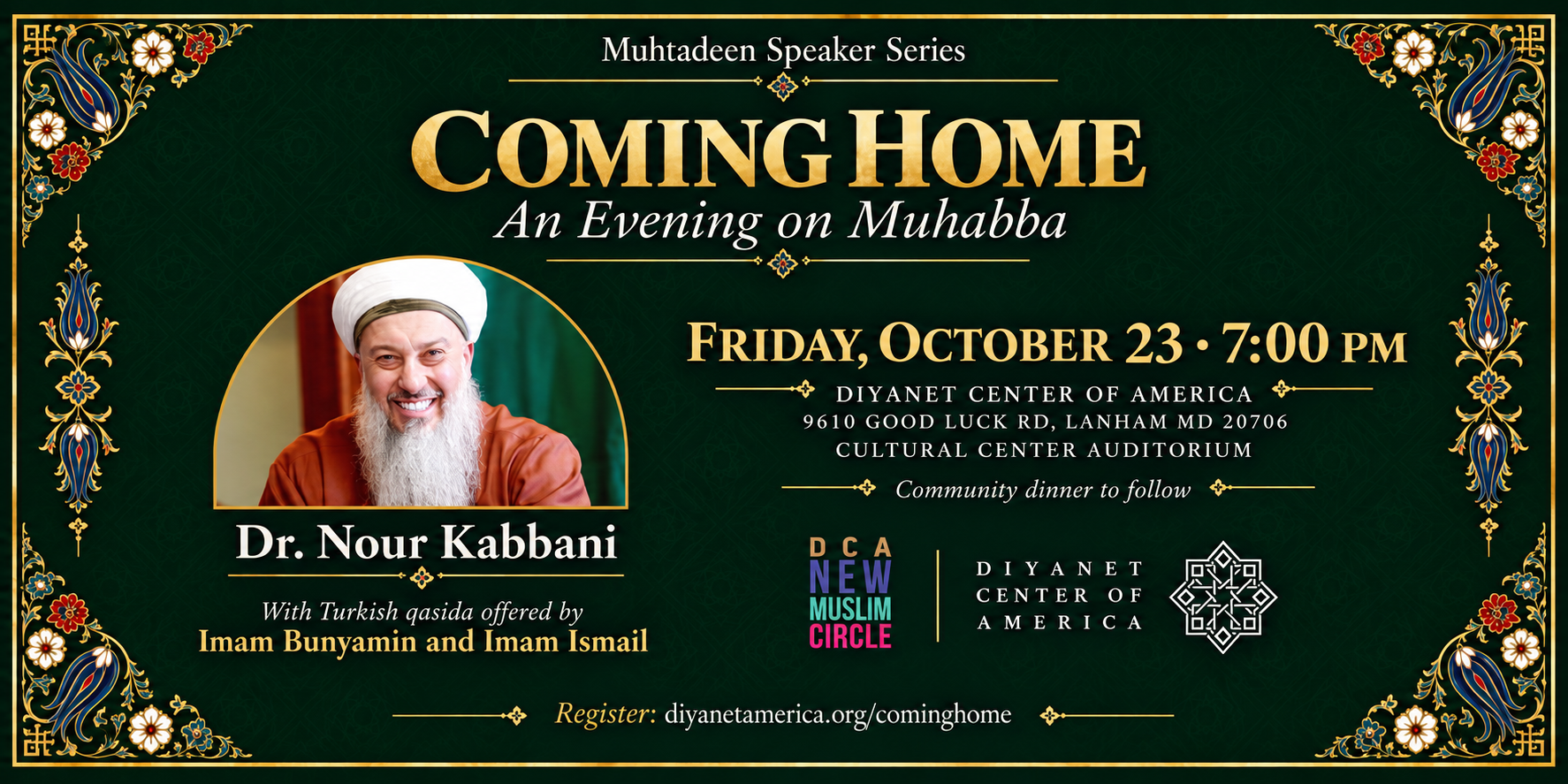Coming Home: An Evening on Muhabba