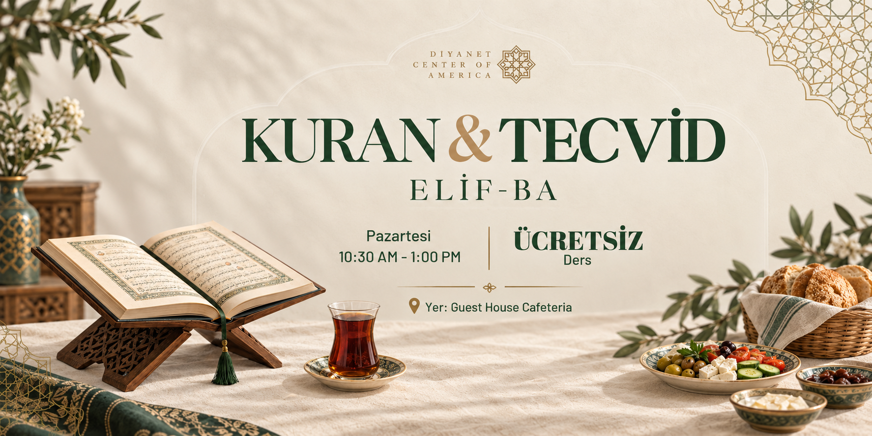 Diyanet Center of America - Kuran & Tecvid Programı