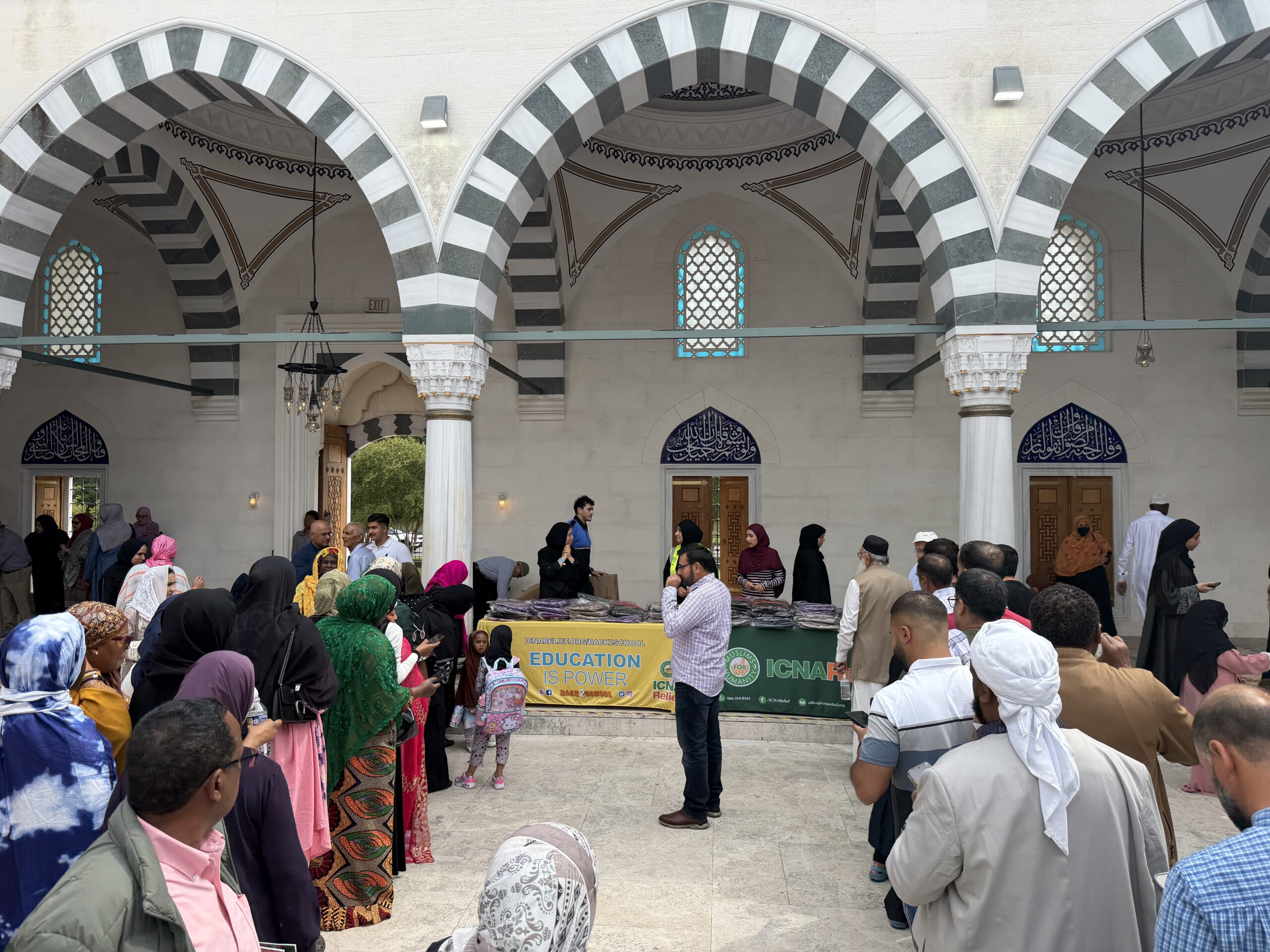 DCA and ICNA Relief Back-to-School Distribution - 10