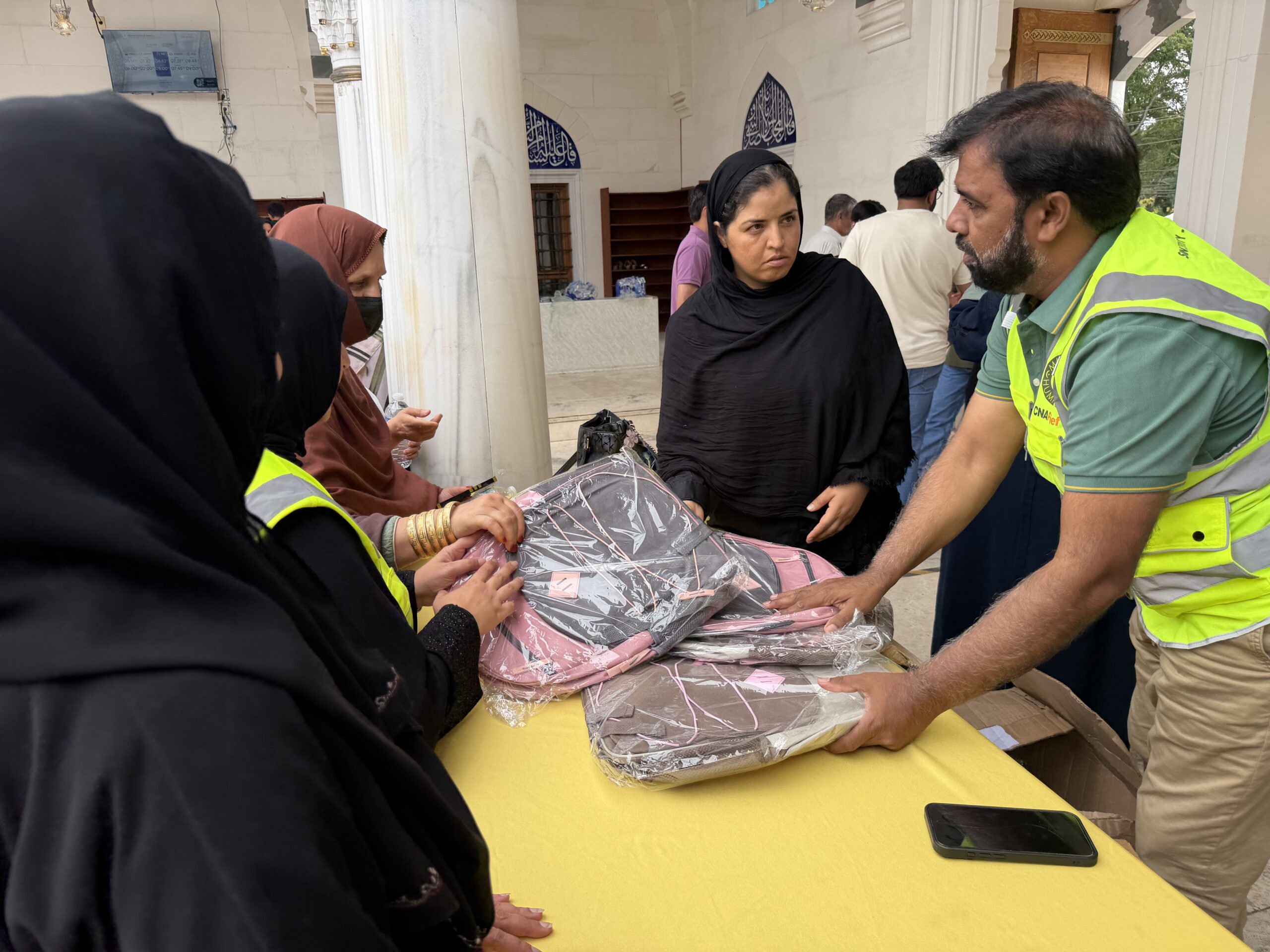 DCA and ICNA Relief Back-to-School Distribution - 7