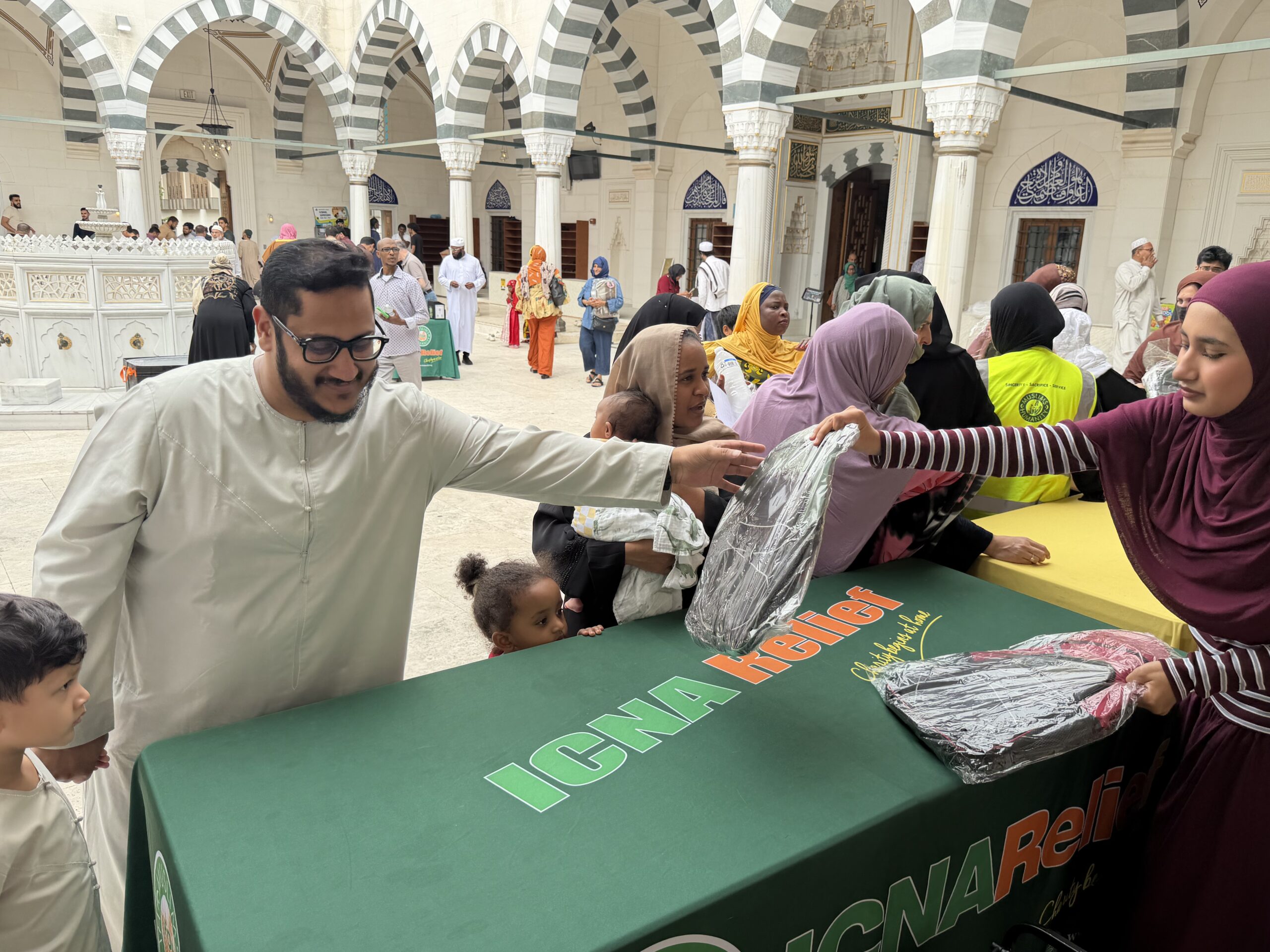 DCA and ICNA Relief Back-to-School Distribution - 3
